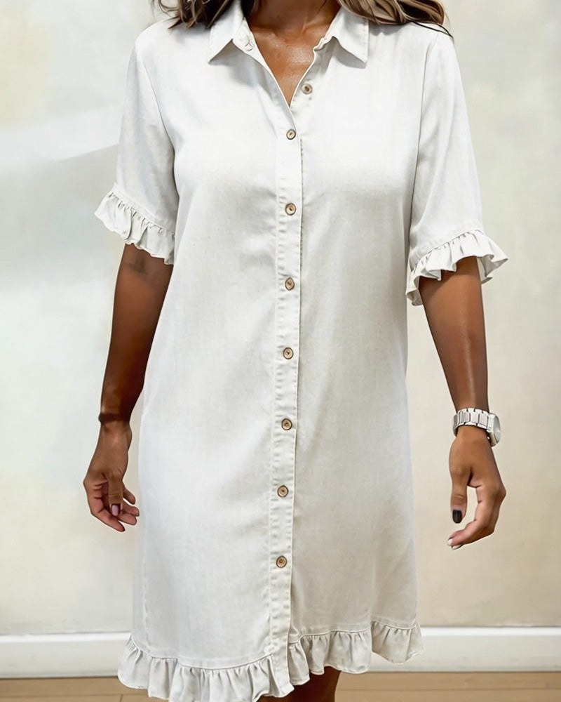 Klára – džínové šaty