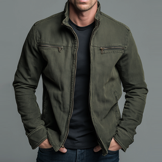Viktor – Klasická casual bunda z bavlny pro nadčasový styl