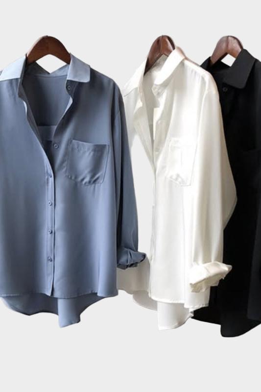 Košile s elegantním střihem a moderním detailem